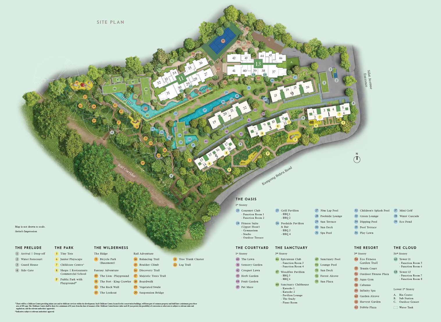 Avenue South Residence Site Plan